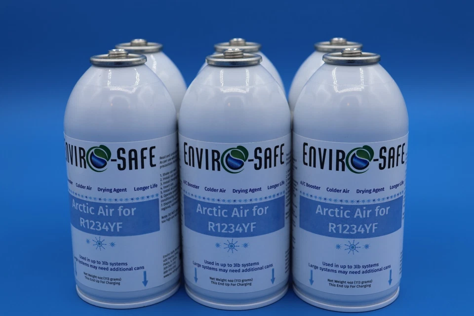 Arctic air para 1234yf, GET FRY AIR BOOSTER, Soporte refrigerante, 6 latas Foto 3 de 4