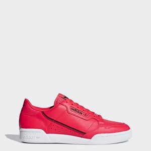 adidas white & red continental 80 shoes