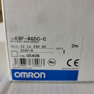 Omron E6F-AG5C-C 2m 256P/R Rotary Encoder E6FAG5CC New One Expedited Shipping