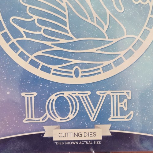 Hunkydory Moonstone Lily Pond Metal Cutting Dies – Swan & Love Sentiment (3pc) - Picture 7 of 14