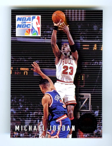 MICHAEL JORDAN~1993-94 SKYBOX PREMIUM NBA on NBC~PACK-FRESH BASKETBALL CARD #14