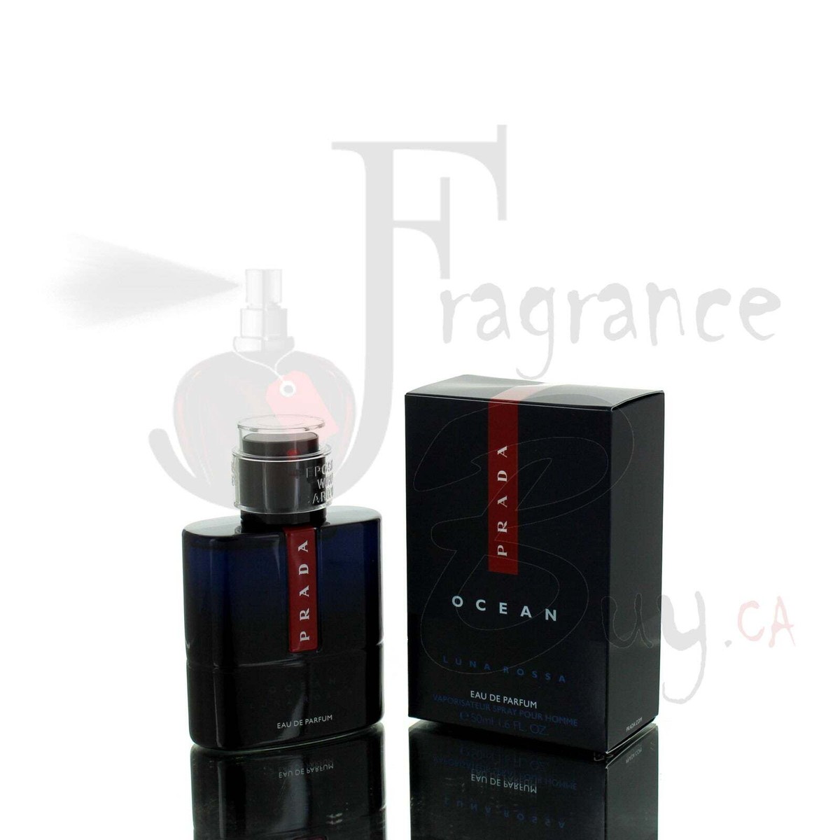PRADA Ocean Luna Rossa 香水 50ml Amazon.com : Prada Luna Rossa Ocean by Prada for Men - 3.3