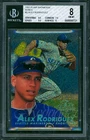 1997 Flair Showcase ALEX RODRIGUEZ Row 0 #3 Seattle Mariners SP NM-Mint BGS 8