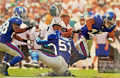 New York Giants Emmons, Wilson & Demps  2006 Magazine Photo