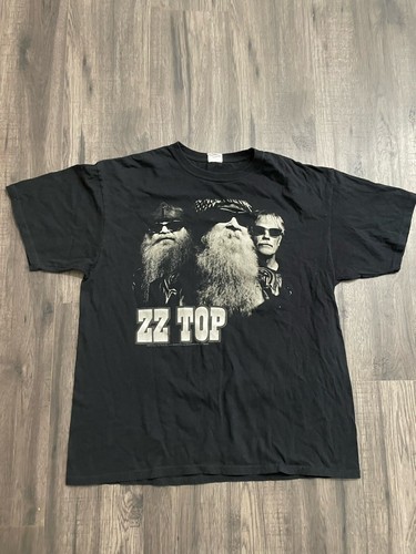 ZZ Top T Shirt Lowdown Band Logo New Official Men's Black - Foto 12