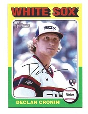 2024 Topps Heritage #337 RC Declan Cronin ROOKIE Chicago White Sox Baseball Card