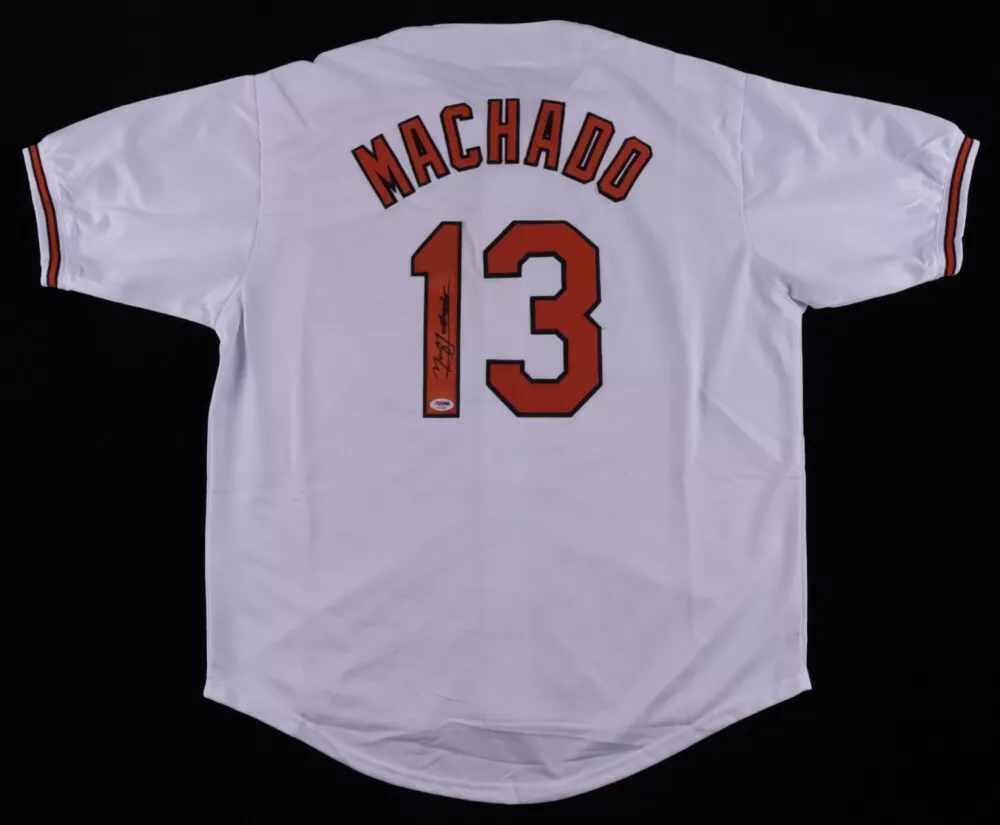 Manny Machado Baltimore Orioles Mens White jersey