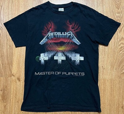 Vintage 2007 Metallica Master of Puppets T-Shirt Size M Medium