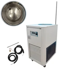 10L -30℃ Laboratory Chiller Circulator Coolant Circulating Pump Cryogenic 880W