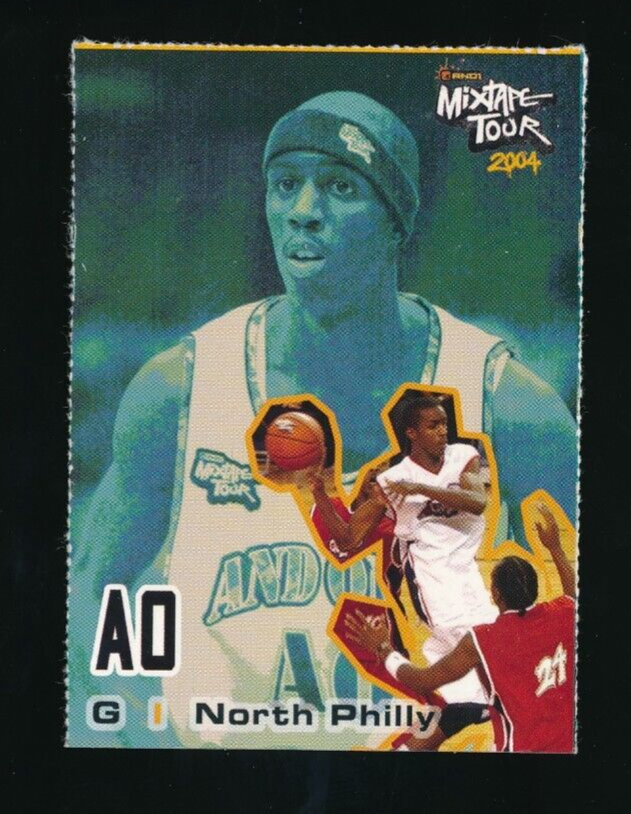 2004 And1 Mixtape Tour Streetball #7 Aaron Owens AO RC VGEX