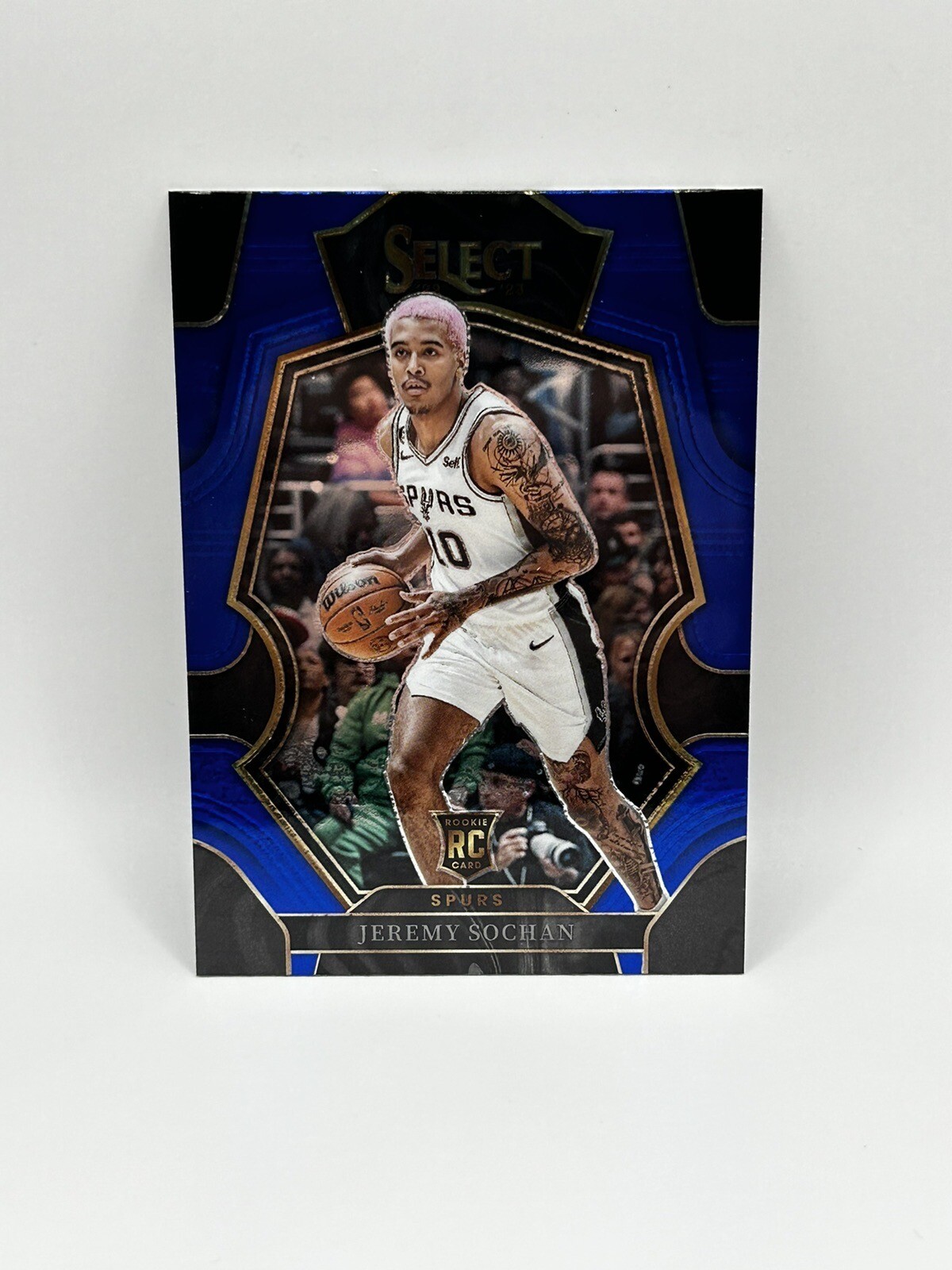 2022-23 Panini Select Jeremy Sochan Premier Level Rookie RC Spurs #192