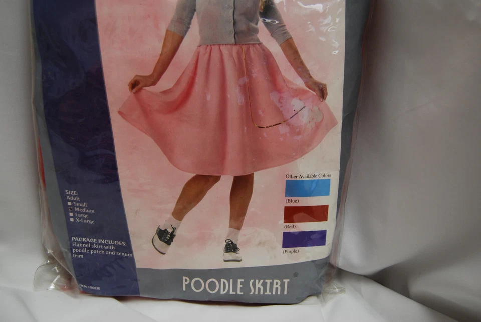 Fantasia feminina saia poodle Califórnia tamanho médio fantasia de Halloween F5365 - Imagem 3 de 4