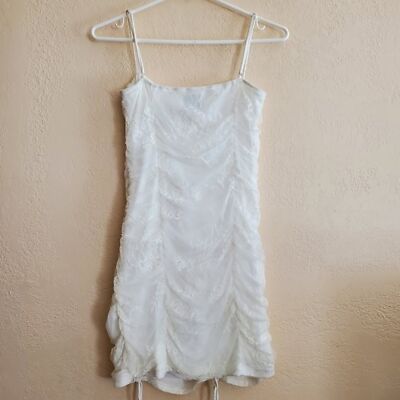 open lace back dress Haworth Mini Dress | White | Womens