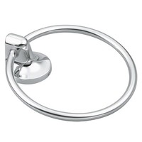 Moen Aspen Round Towel Ring, 22 Lb, 6.19 In L X 6.19 In W X 1-3/4 In H, Zinc Rin on sale Moen Aspen Round Towel Ring, 22 Lb, 6.19 In L X 6.19 In W X 1-3/4 In H, Zinc Rin on sale