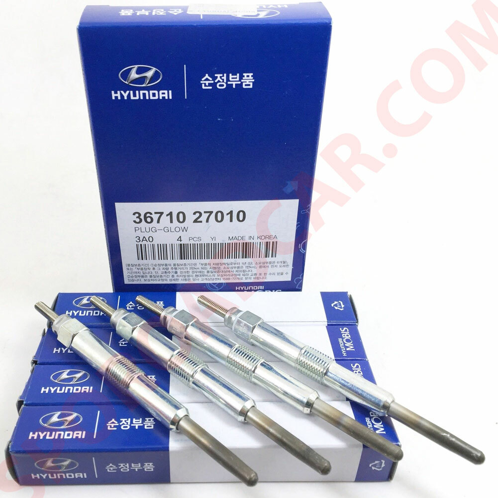 Diesel Ignition Glow Plug 4P For 2005-2009 Tucson Santa Fe Elantra 3671027010