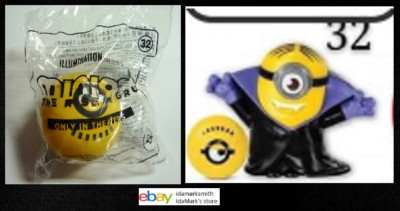 McDONALDS Sealed Rise of Gru GOLDEN MINIONS 32 Happy Toy MINT 2020