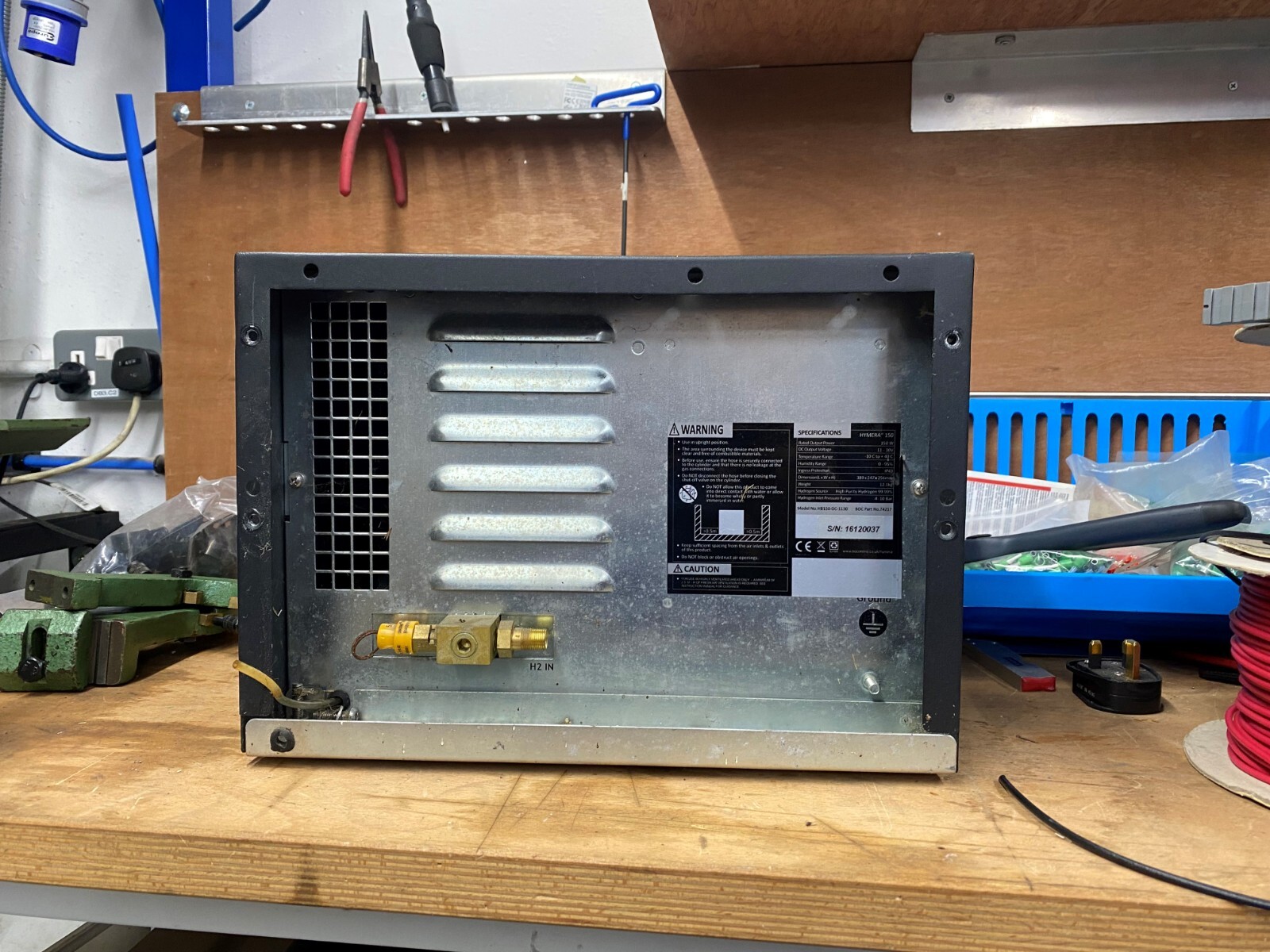 BOC Hymera 200 Hydrogen Fuel Cell Generator For narrow boat, camper