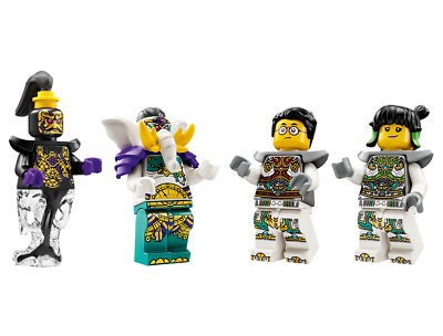 LEGO Monkie Kid Mei's Guardian Dragon Minifigures + Weapons *YOU