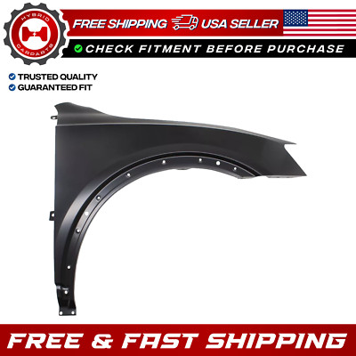 New Front Passenger Side Fender For 2015-2018 Audi Q3 Quattro AU1241135