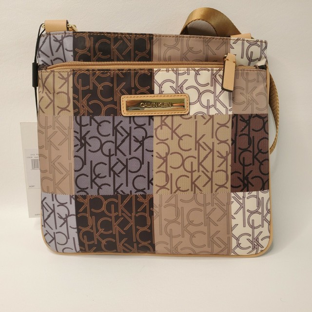 neutral cross body bag