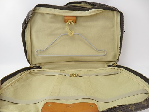 Aut LOUIS VUITTON Sirius 50 Monogram 2 Pouch Suitcase Travel Business Bag #54959 - Picture 14 of 22