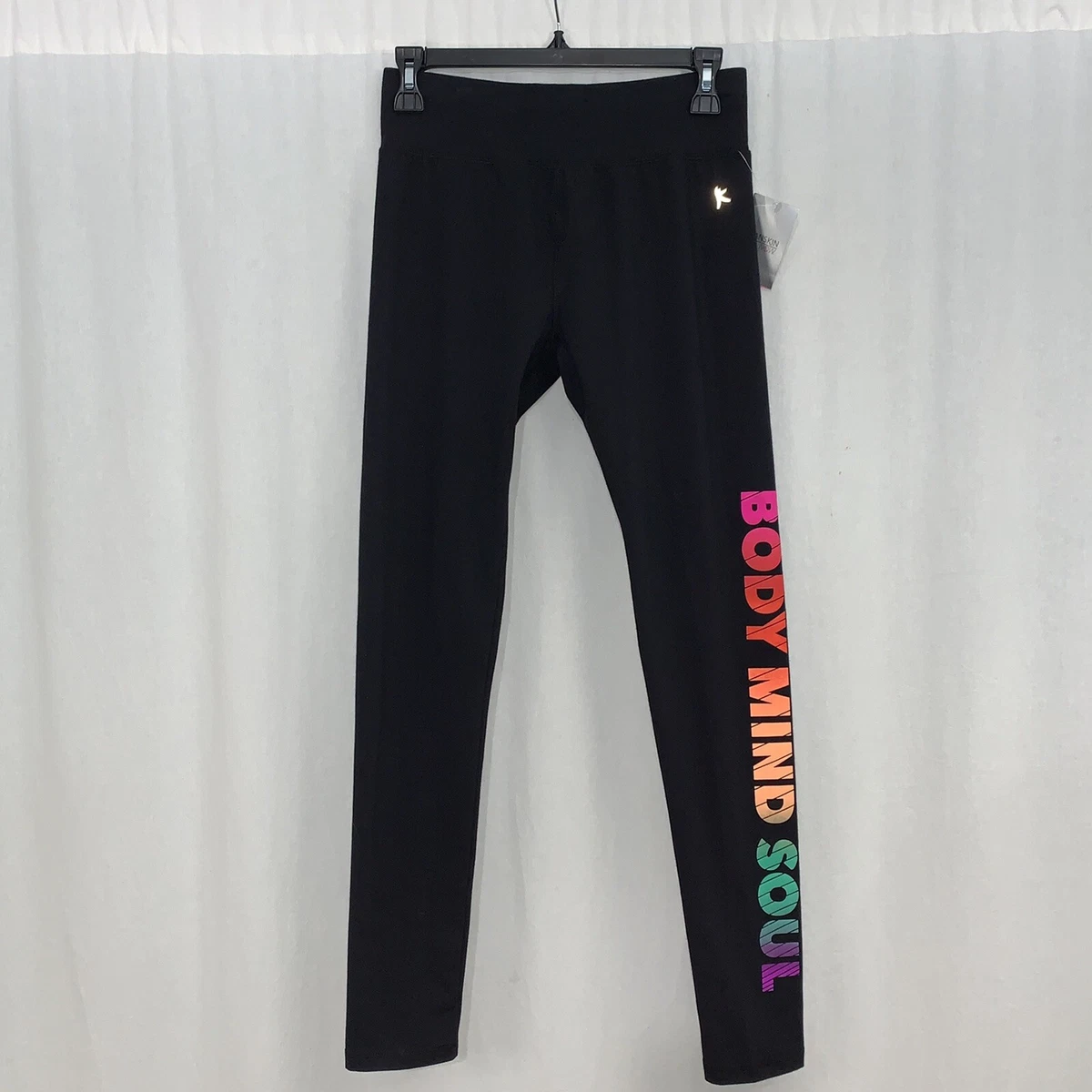DANSKIN Now Women s Body Mind Soul Fitted Leggings Size XS eBay