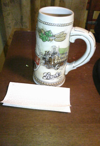 Stroh's Beer Stein,  Beer Deliveries of the Past. Heritage series V, Ceramarte