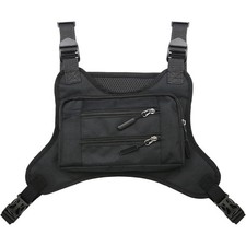 Water Resistant Sports Chest Bag for Men, Running Pack with Cell Phone Holder