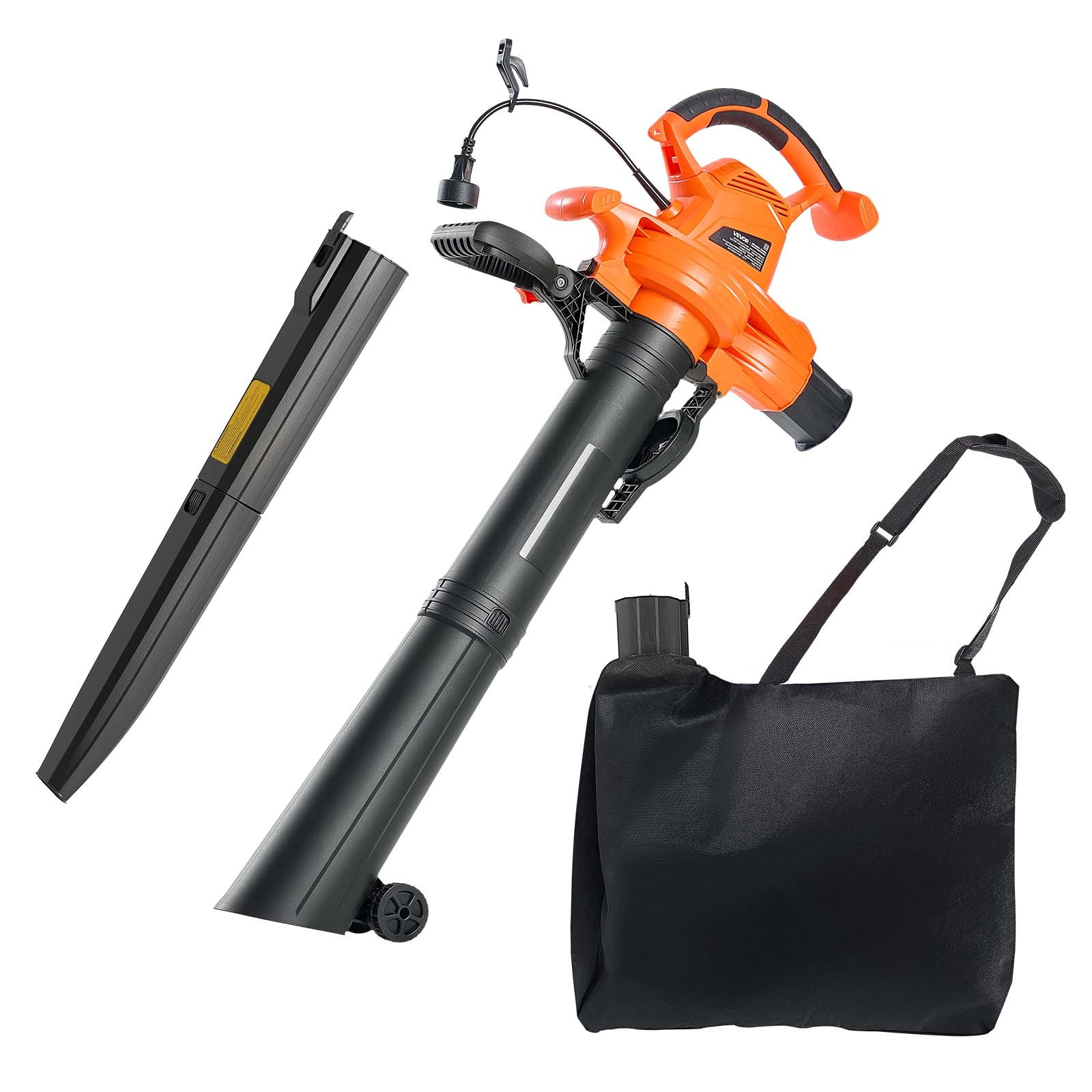 3-in-1 Blower Vacuum Mulcher 12amp 250mph 400cfm