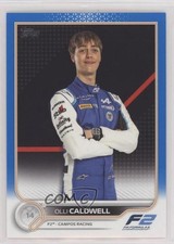 2022 Topps Formula 1 F2 Racers Future Stars Blue 47/99 Olli Caldwell #89 ux8