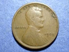 1909-VDB Lincoln cent  Abt. VF