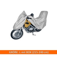 Motorrad Abdeckplane Motorradabdeckung L Mit Box Outdoor Wasserdicht