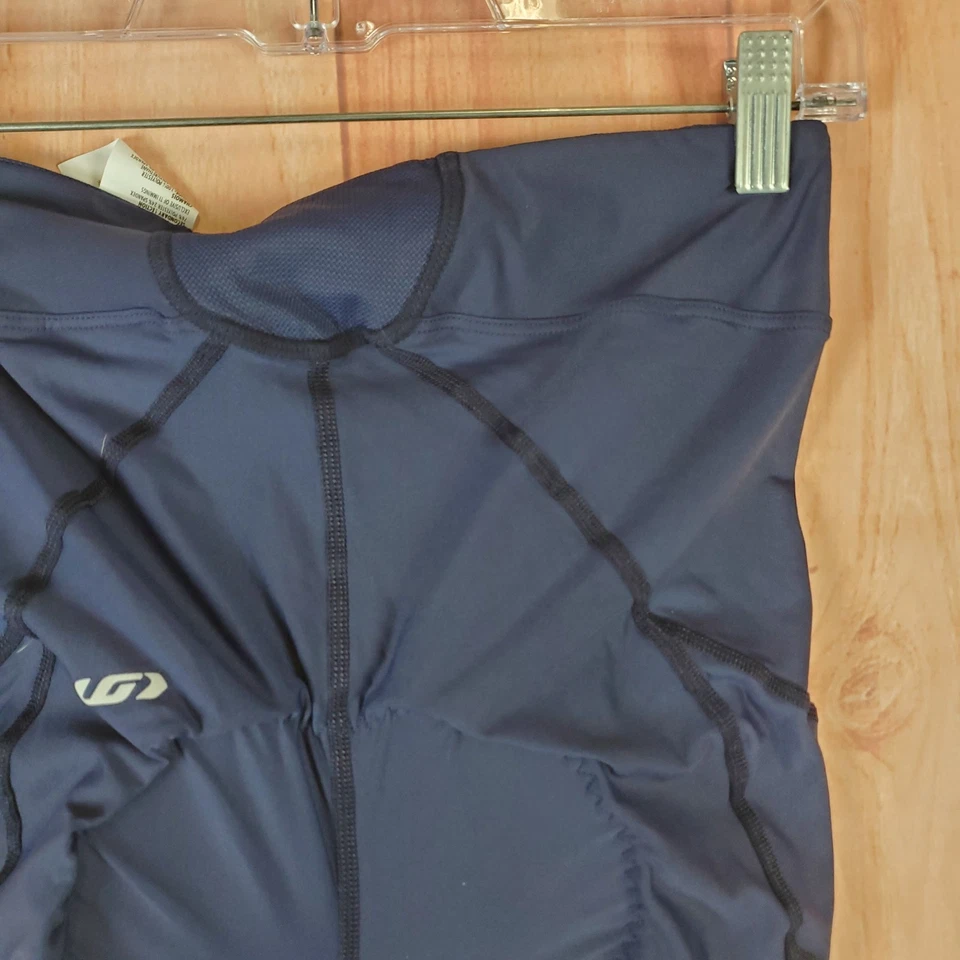 Louis Garneau Neo Power Motion Cycling Shorts Womens Large Navy Blue Padded - Image 3 of 4
