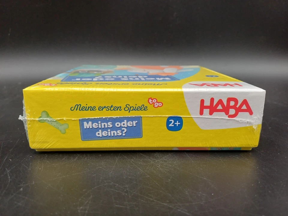 HABA 012218 Meine ersten Spiele Meins oder deins? NEU OVP UNGEÖFFNET - Bild 3 von 4