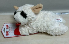 Multipet 10.5" Lamb Chop Interactive Plush Dog Toy