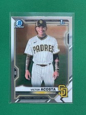 2021 Bowman Chrome Prospects #BCP-151 Victor Acosta 1st Bowman Chrome