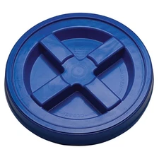 GRAINGER APPROVED GA5B Plastic Pail Lid,Blue,HDPE 38L991
