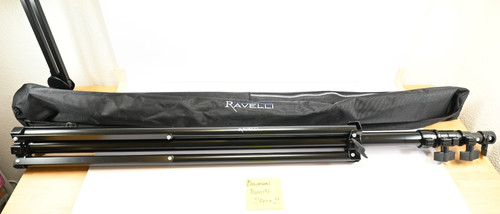 Ravelli ABSL Heavy Duty Photo Video Backdrop Stand Extra Large at 13' Tall + Bag