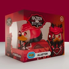 TUBBZ DUCK BOXED EDITION HAZBIN HOTEL ALASTOR RADIO DEMON CARTOON HELL SOUL