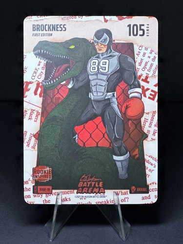 2026 Bo Jackson Battle Arena Red Headlines BROCKNESS “Brock Bowers” RC Foil