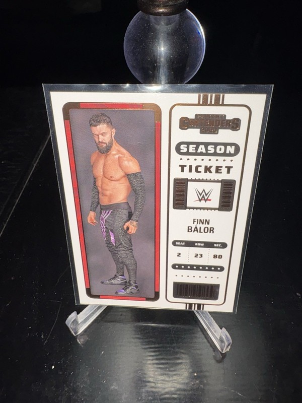 2023 Panini Chronicles WWE Contenders Season Ticket Bronze Finn Balor #104