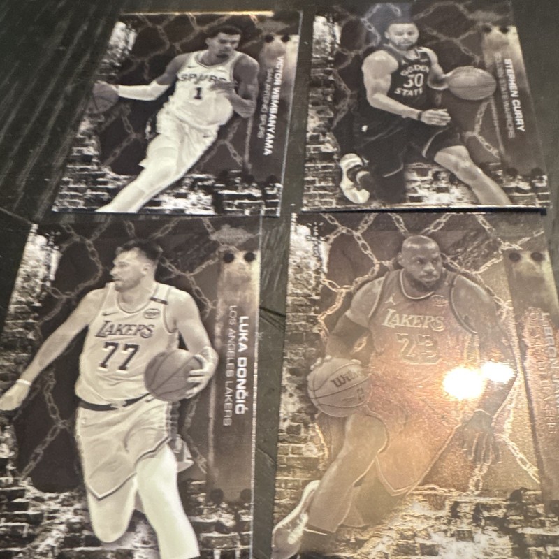 2025 Topps Chrome Cactus Jack -52 Card Lot Curry/Doncic/Wemby/Cade/Lebron