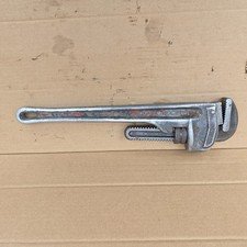 RIDGID 818 Ridge Tool Co 18" Aluminum Heavy Duty Straight Pipe Wrench 31100 USA