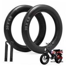 Bike Inner Tube 16x4.0 20x4.0 26x4.0 Bike Tube Fat Tire Tube 2 20-4.0 2 Pack