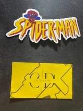 Spider-Man Logo Comic Book Waterproof Die-Cut Sticker