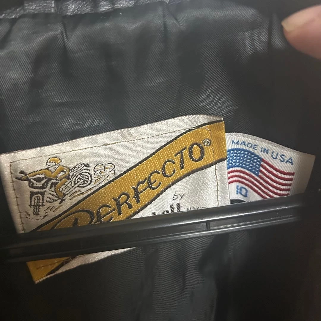 [Raro] Chaqueta de vuelo Schott marrón cuero de vaca 184SM A-2