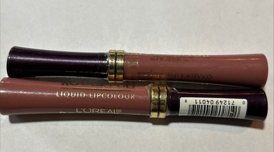 L'Oreal Paris Rouge Pulp Liquid Lipstick Colour BLUSHING LOT OF 2 0.15 FL.oz