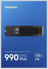 Samsung Internal SSD 990 EVO Plus, 4TB NVMe 2.0 PCIe 4.0 x 4/5.0x2,