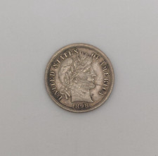 1898 BARBER DIME