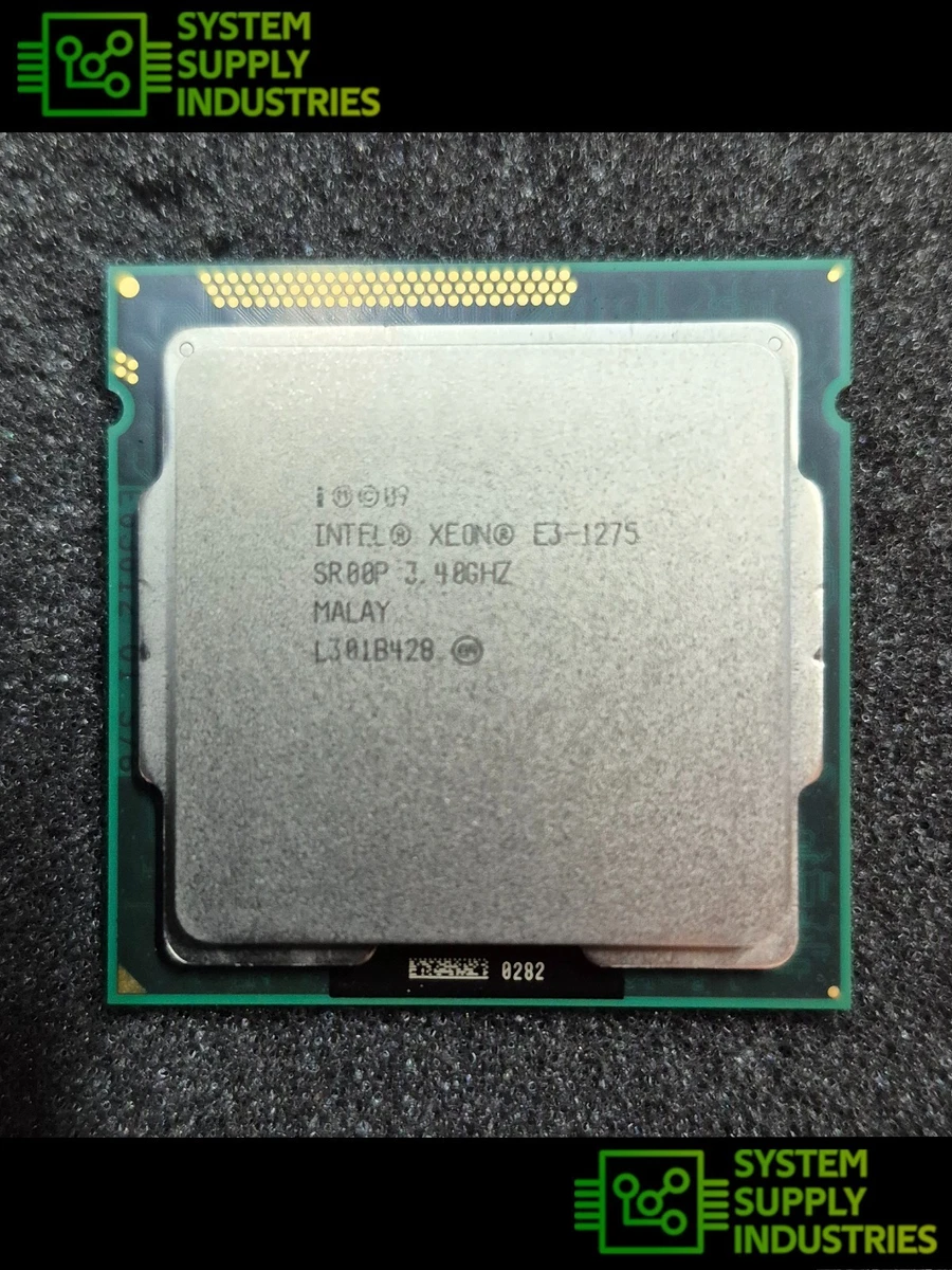 Processore Intel Xeon E3-1270 V2 Quad-Core - 3.5GHz, 8MB Cache, Socket 1155, 77W, Scheda Grafica Integrata HD P4000